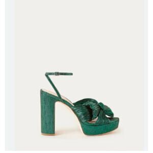 Loeffler Randall Green Platform Sandals